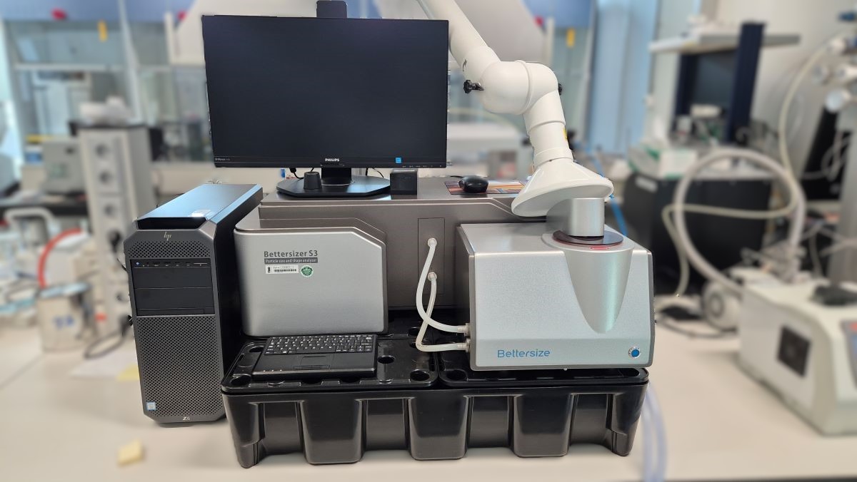 laserdiffractie-deeltjes-analysator