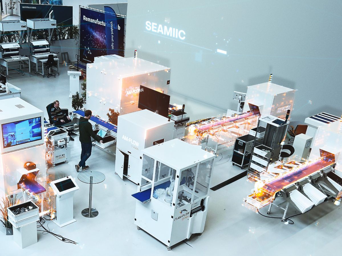SEAMIIC Autonome handling van onderdelen en kwaliteitscontrole