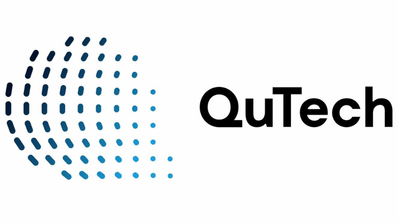 Het logo van QuTech.